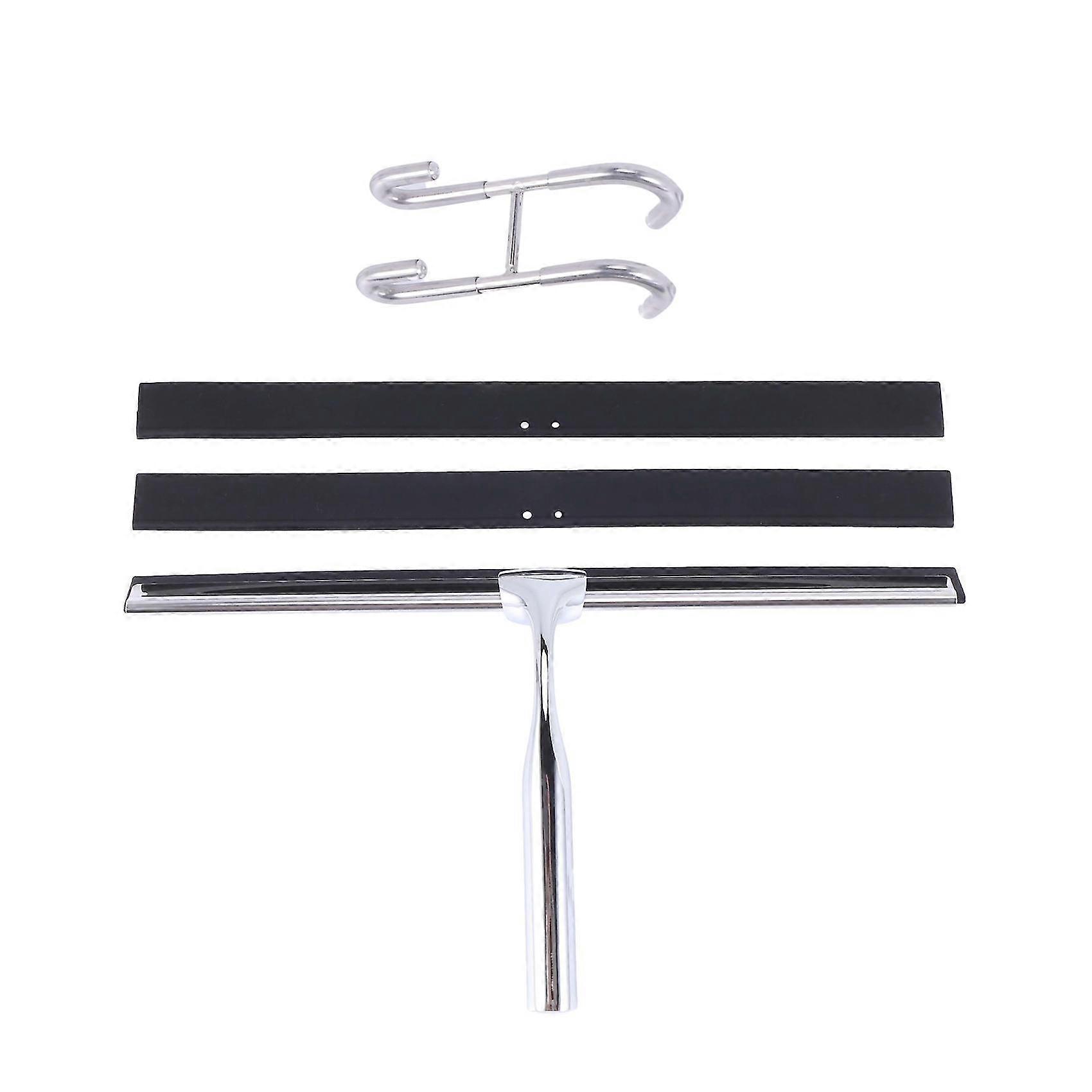 Squeegee Stainless Steel Shower Wiper 31cm Shower Squeegee Without Drilling Window Puller With Wall