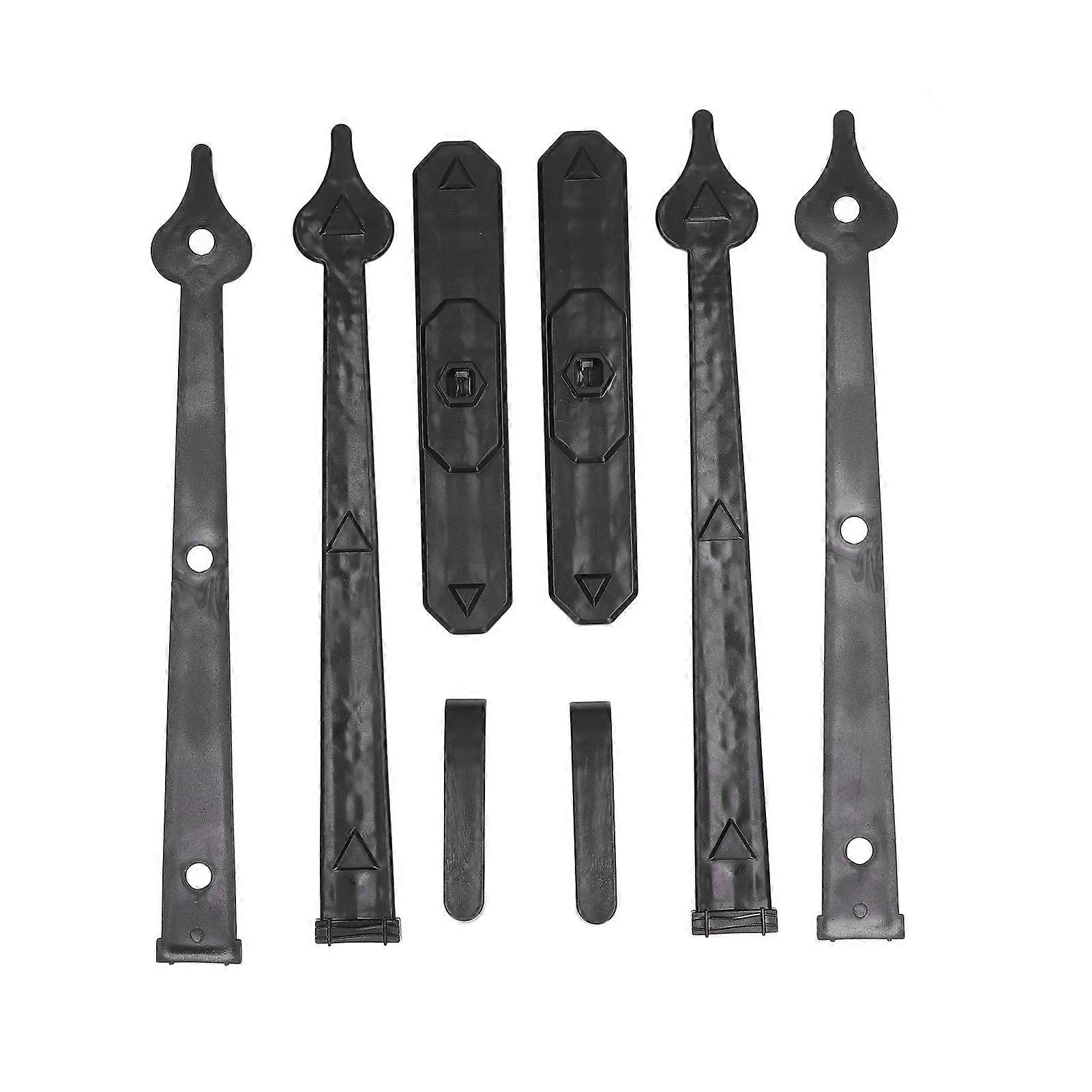 Magnetic Garage Door Hinges Handles American Style Abs Decorative Gate Hardware Accessory