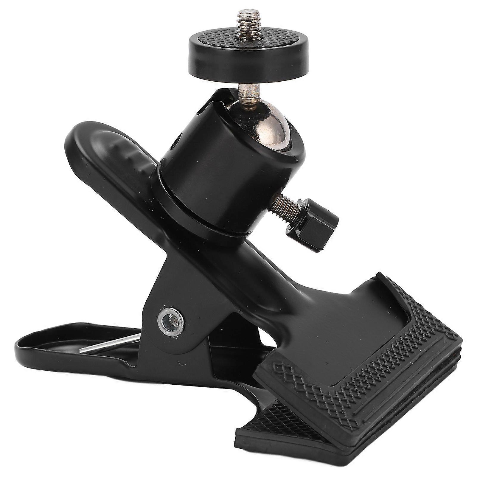 Tripod Camera Clip Clamp Holder With 360 Rotatable Ballhead Clamp For Motion Camera