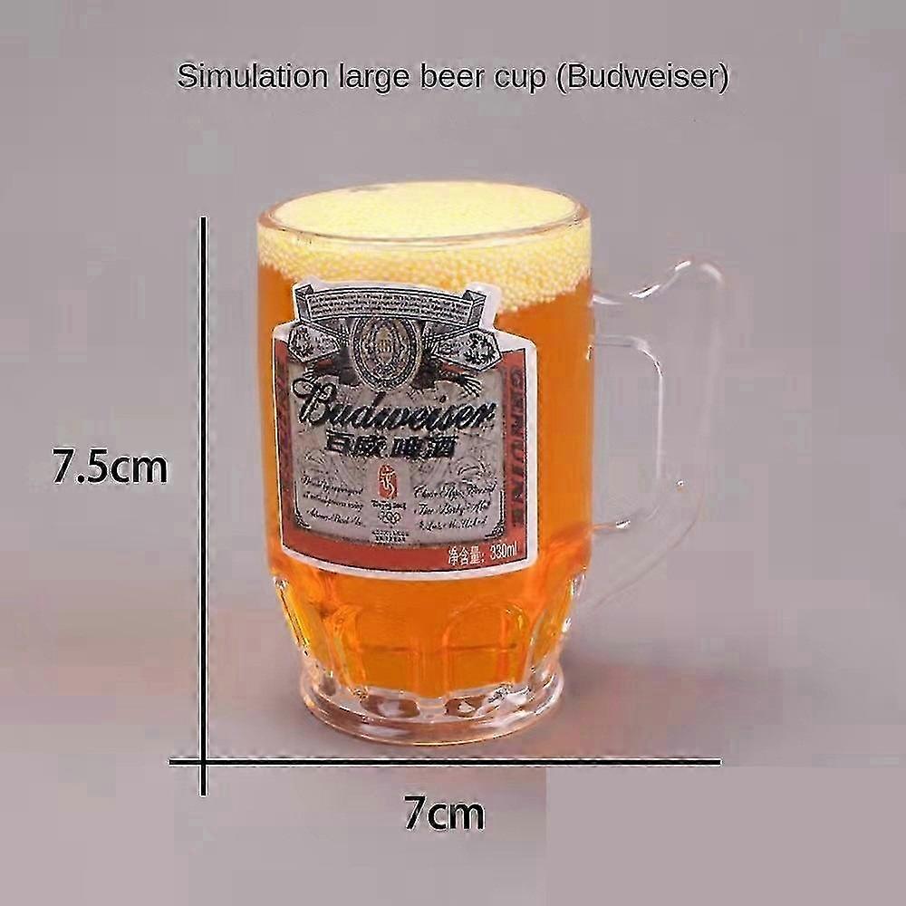 Simulation Weinbecher Bierbecher Flasche Schreibtisch Ornamente DIY Accessoires Herren