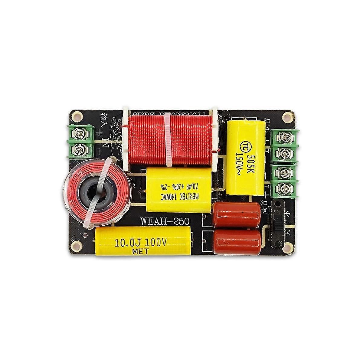 Treble+bass 2 Way Speaker Crossover Hifi High-fidelity Frequency Divider Fever Bookshelf Speaker Mo