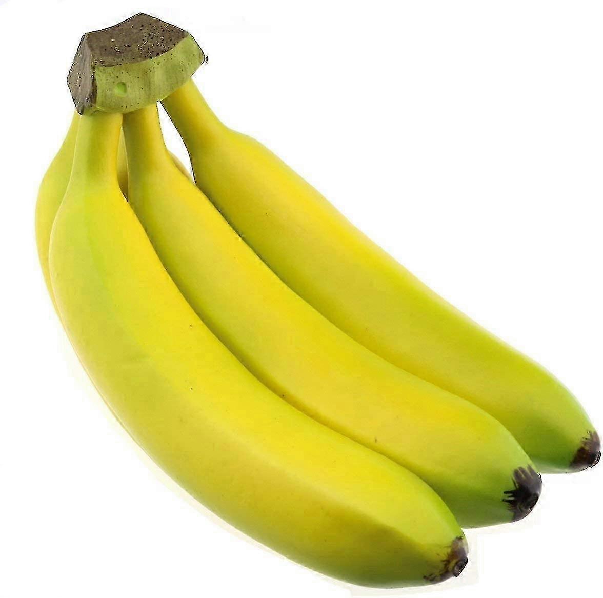 Artificial Banana Fruit Bunch ,19cm Realistic Fake Fruit