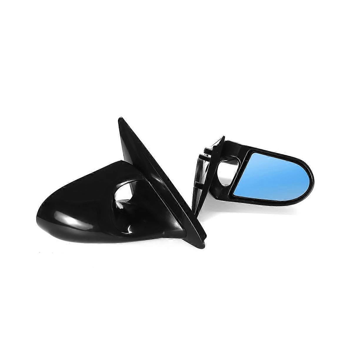 Manual Adjustable Spoon Style 2X Car Side Door Mirror Rearview Mirror Assembly for EG 2Dr 1992-1995