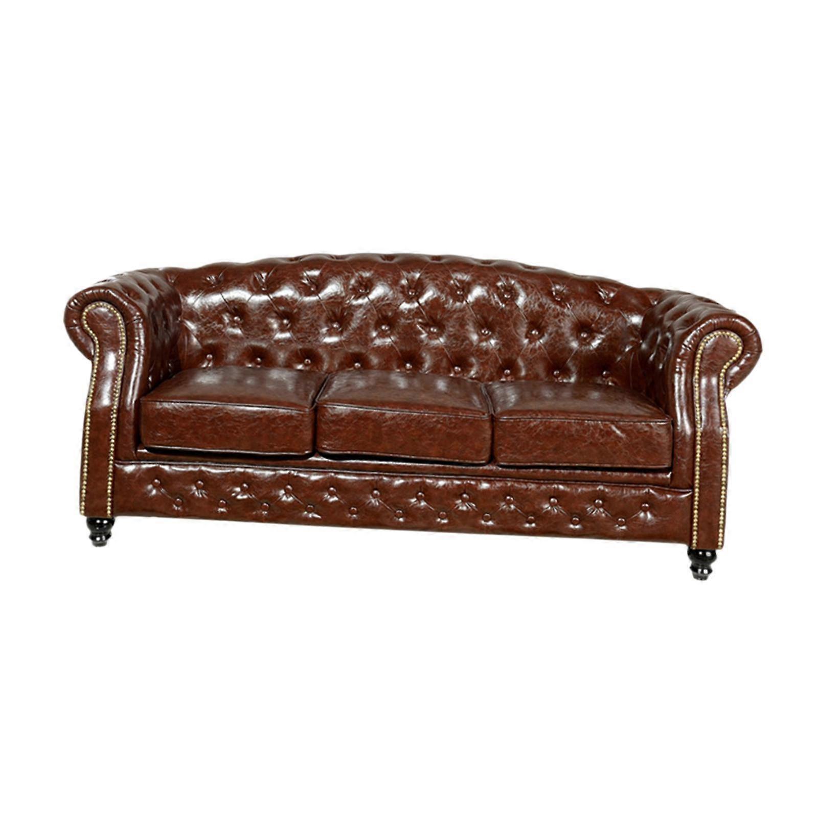 Tresits soffa Elegant vardagsrum soffa för lägenhet vardagsrum sovrum