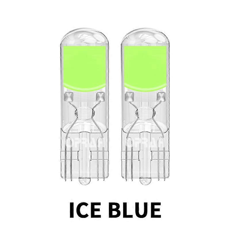 2Pcs Newest T10 LED Bulb W5W Sapphire COB Drive-Free led wedge bulb Dome Reading Lamp Bulb 12V Car Bulb 6000K White Super Bright