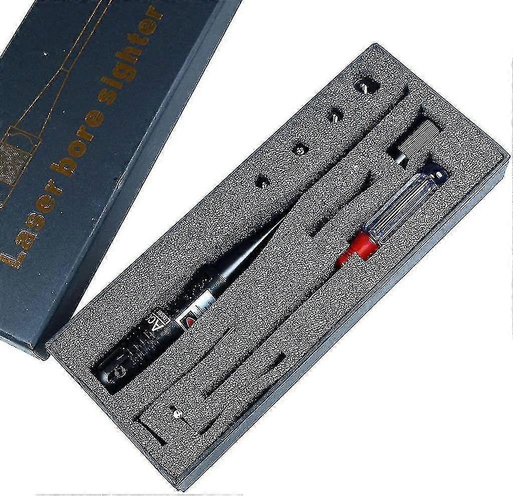 Red Laser Bore Sighter Kit For 0.22-0.50 Caliber S Hd1027 Hunting (without )