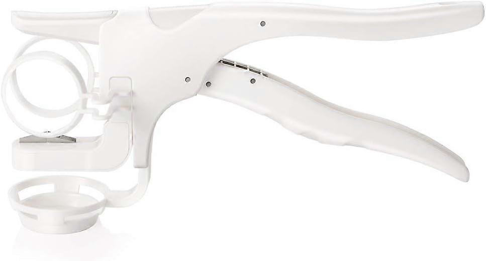 2-Pack Egg Cracker Egg Slicer without Splitter, Egg Cracker Gadget Gift for Kitchen, Egg Yolk Protein Separator in White