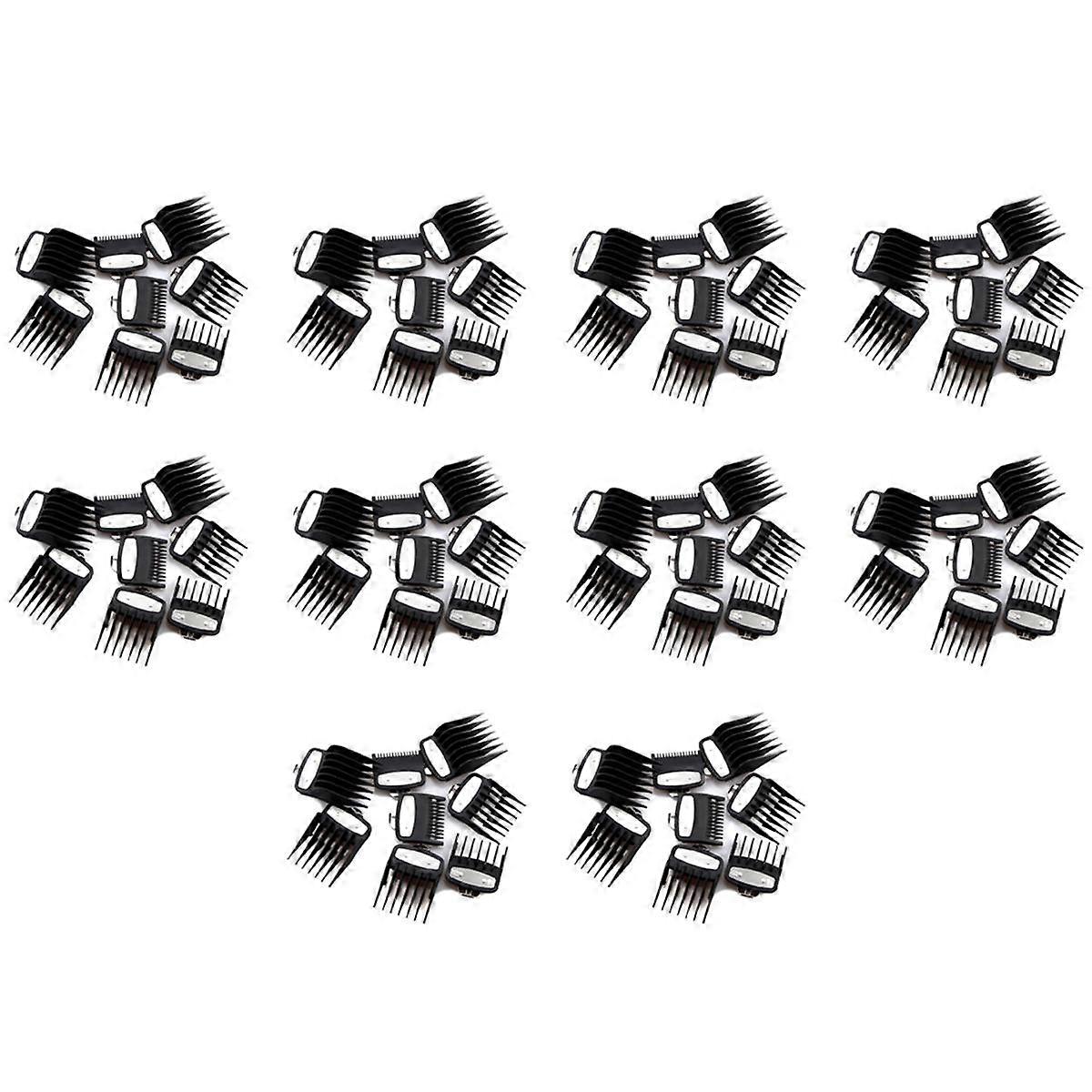 For Hair Clipper Guide Comb Cutting Limit Combs 80Pcs Set Standard Guards Attach Parts Electric Cli