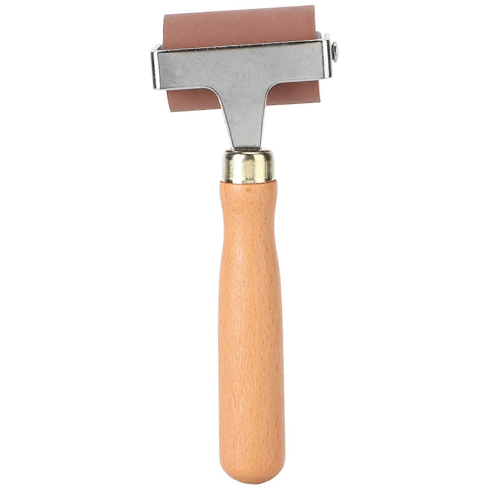 Brayer myk fleksibel solid slitesterk elastisk gummirulle for grafikk utklippsbøker5cm