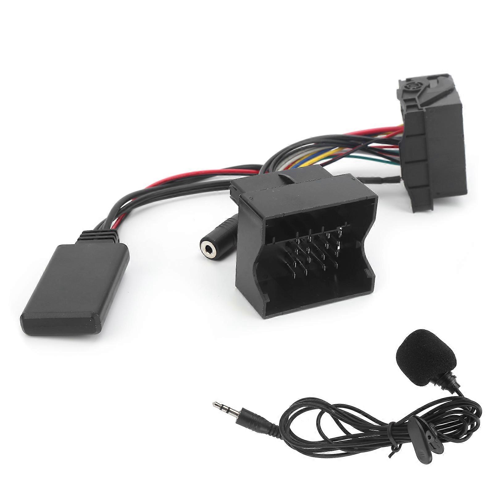 Câble audio AUX Microphone Adaptateur mains libres Bluetooth 5.0 adapté pour A3 A4 A2 TT 2006