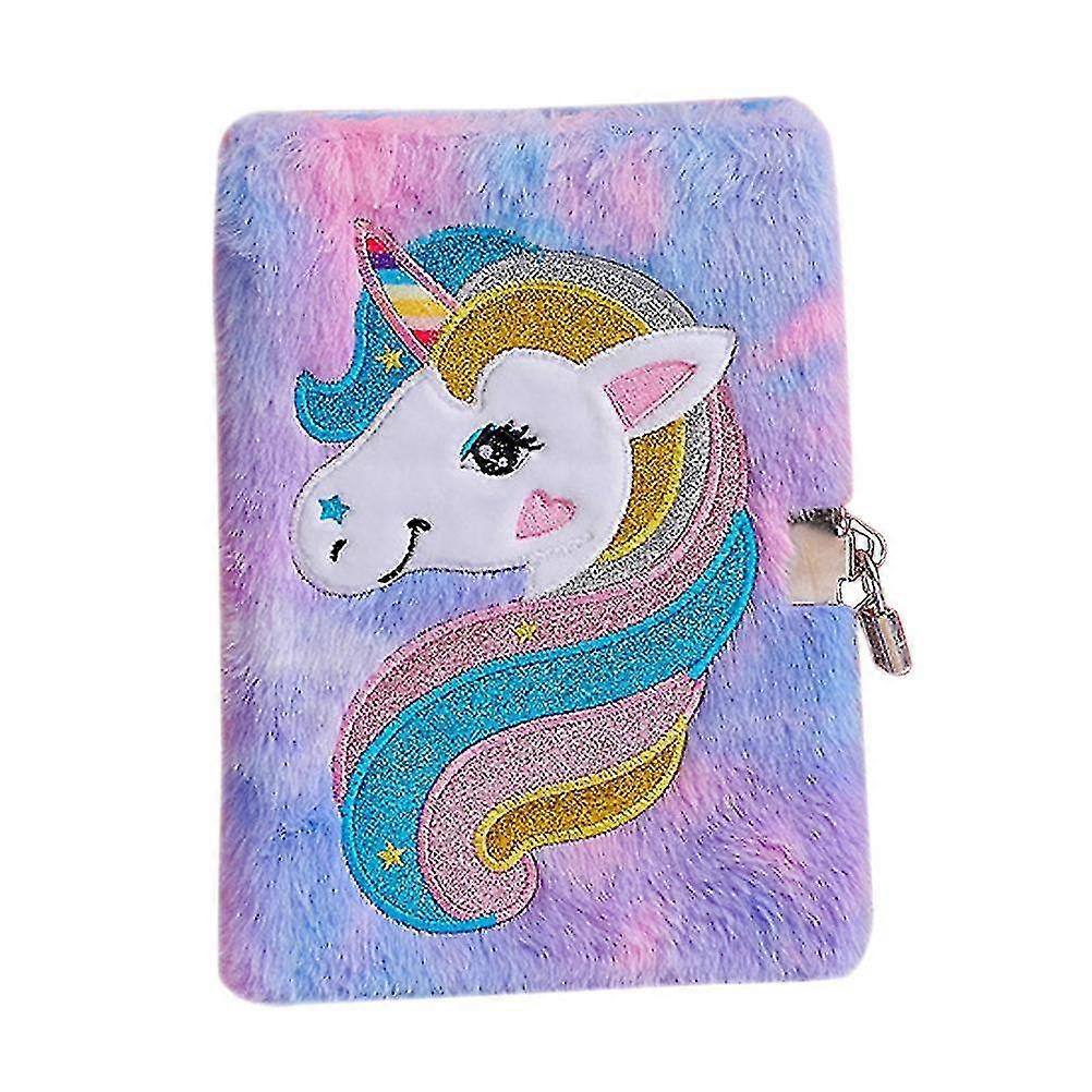 Kids Notebook Plush Secret Diary Journal Notebook Lock Girls Diary Notebook Kids Diary Notebook Lockable Diary Notebook