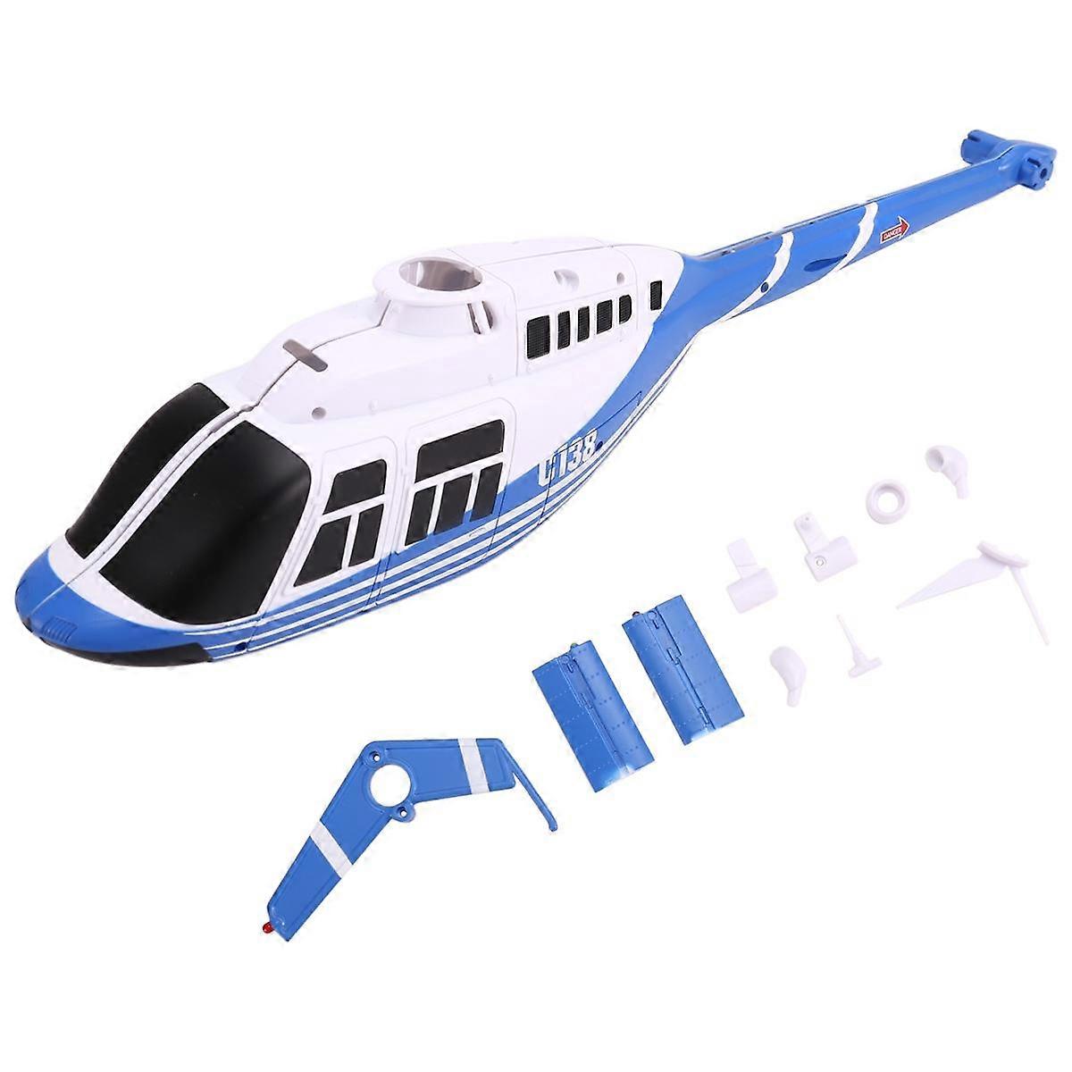 RC Toy Helicopter Upgrade C138 Fuselage Shell Kit for RC ERA C138 Bell 206 1:33 RC Toy Helicopter P