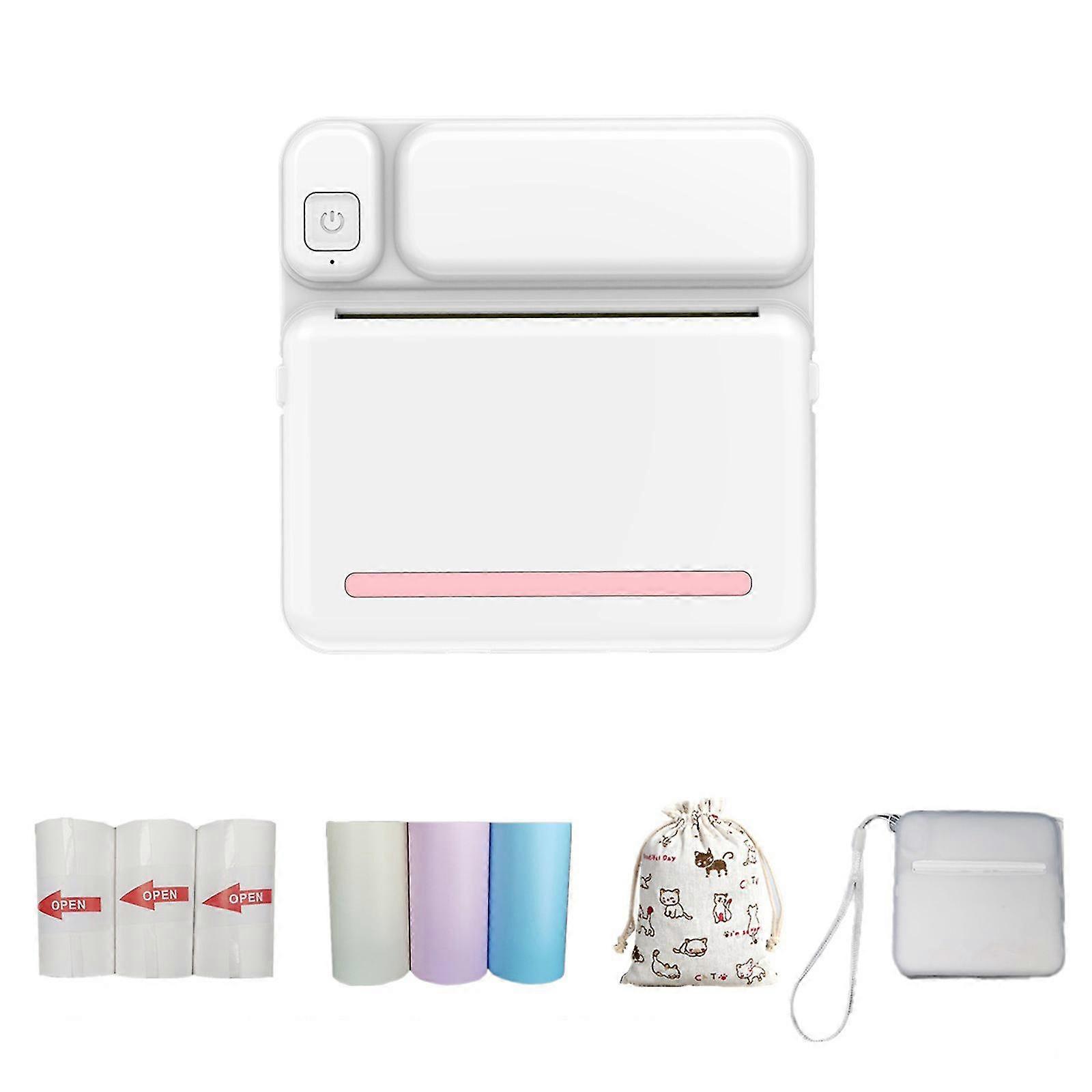 Thermal Portable Bluetooth Printers 57mm Mini Wireless POS Thermal Image Photo Printers For Android IOS Mobile Phone FLYE1984