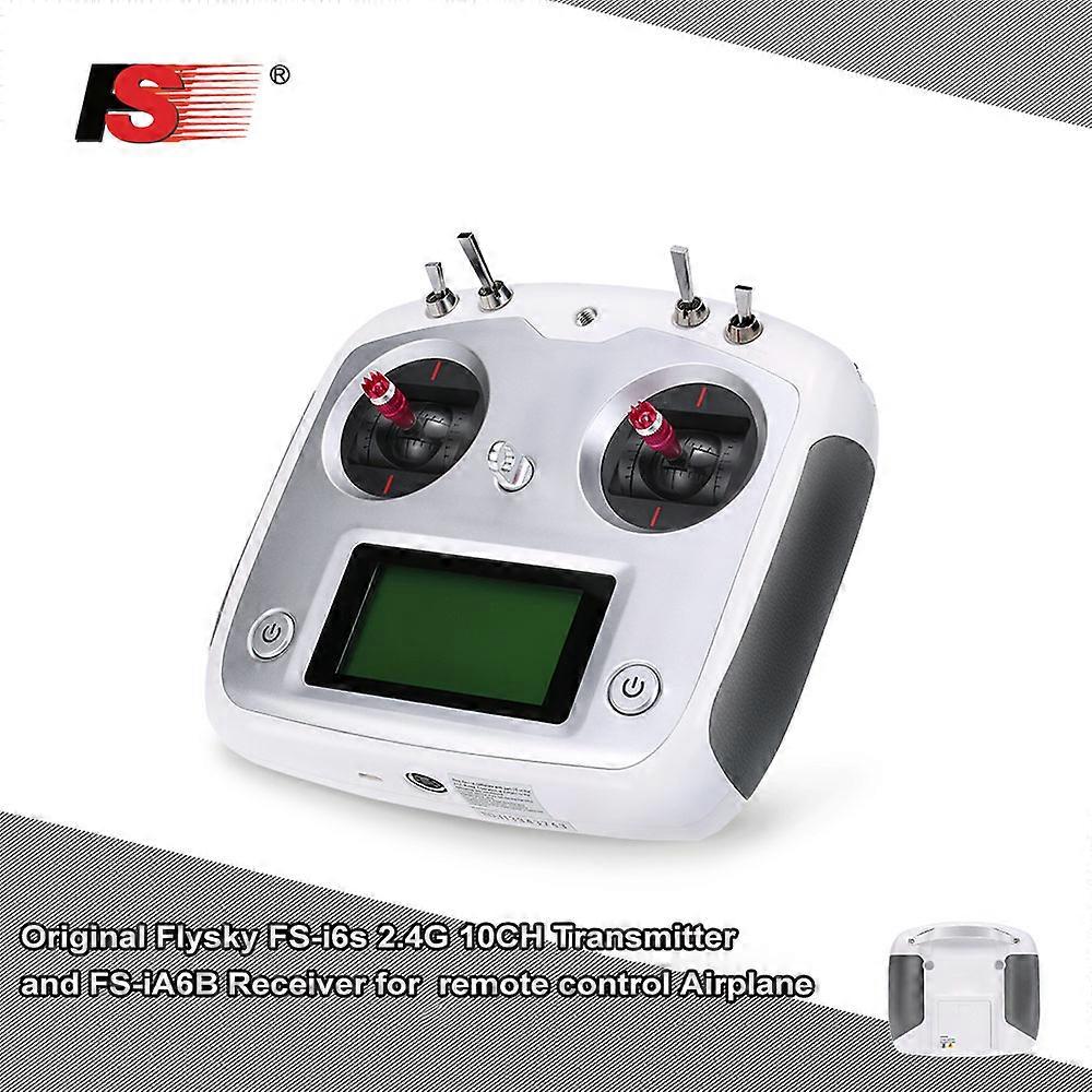Flysky FS-i6s 2.4G 10CH AFHDS 2A Touchscreen Transmitter with FS-iA6B 6CH Receiver for RC Airplane Helicopter Multicopter