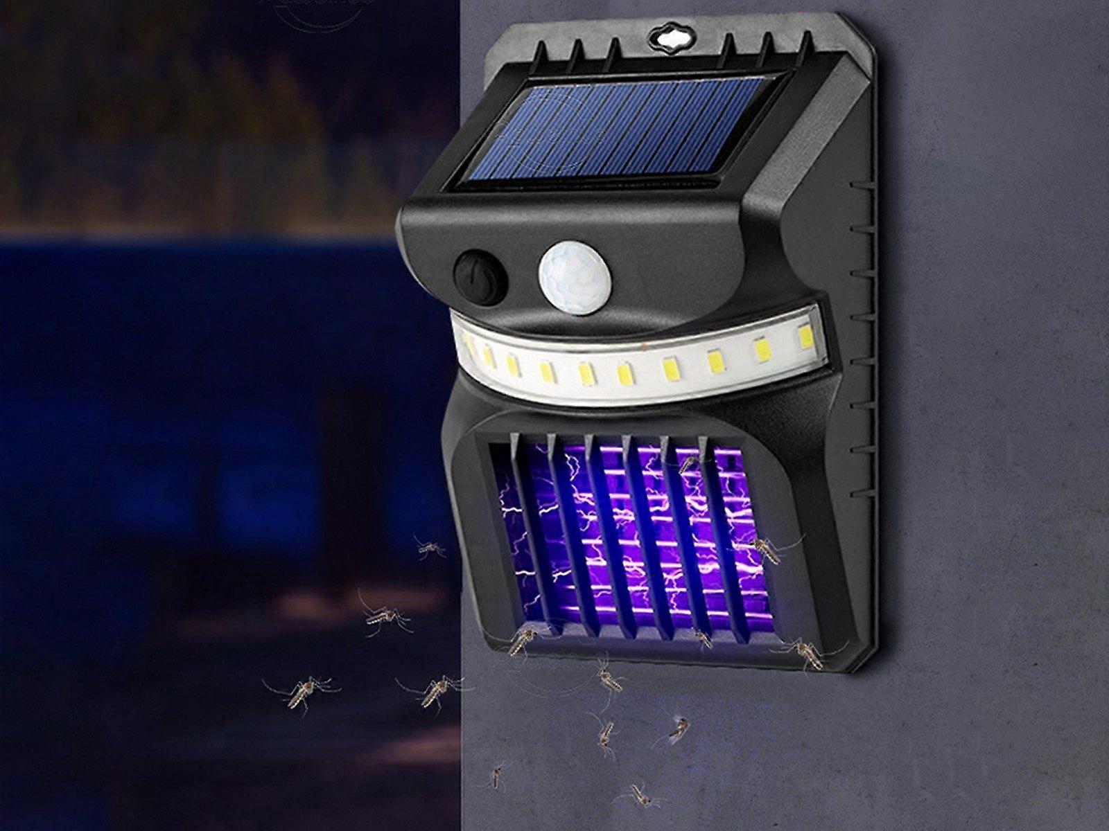2-in-1 Solar 16/26LEDs Motion Sensor Mosquito Wall Lamp Style