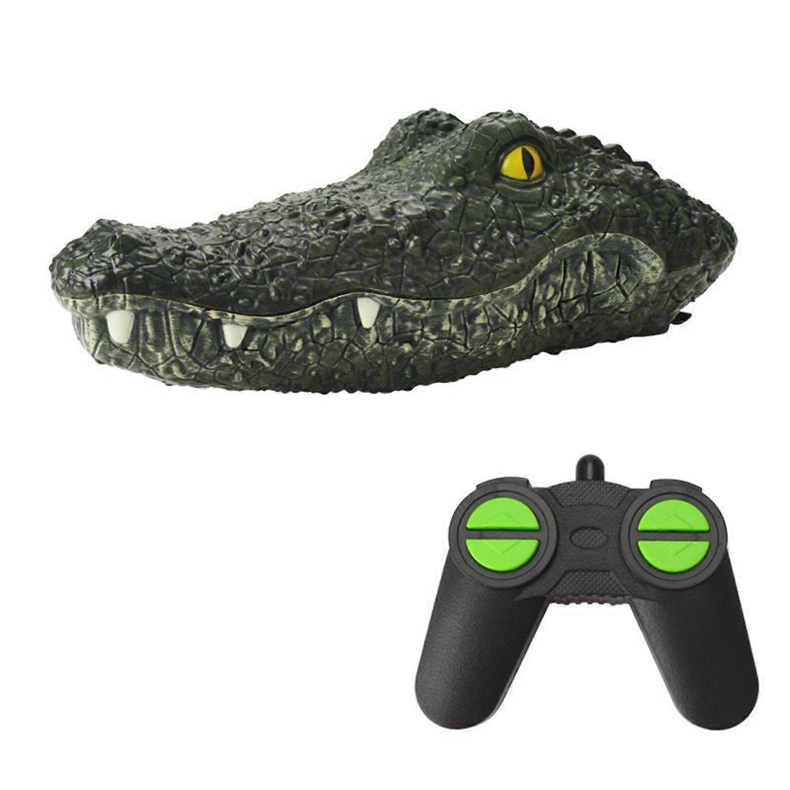 JJRC RC Boat Simulation Crocodile Electric Racing Boat for Pools 2.4G Remote 2CH Control Spoof Toy