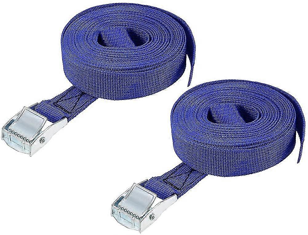 Cam Buckle Tie Down Lashing Strap 4.5mx25mm 250kg Load Cap Polypropylene