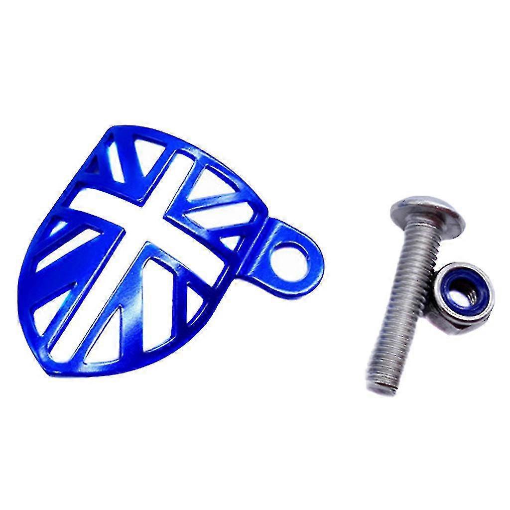 Folding Bike For Brompton Front Fork Brake Cables Housing Protector Bracket Blue