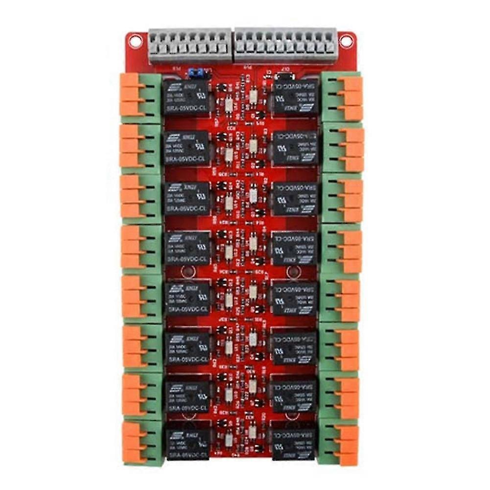 16 Channel 5V 20A Relay Module Board Shield with Optocoupler Support High and Low Level Trigger for