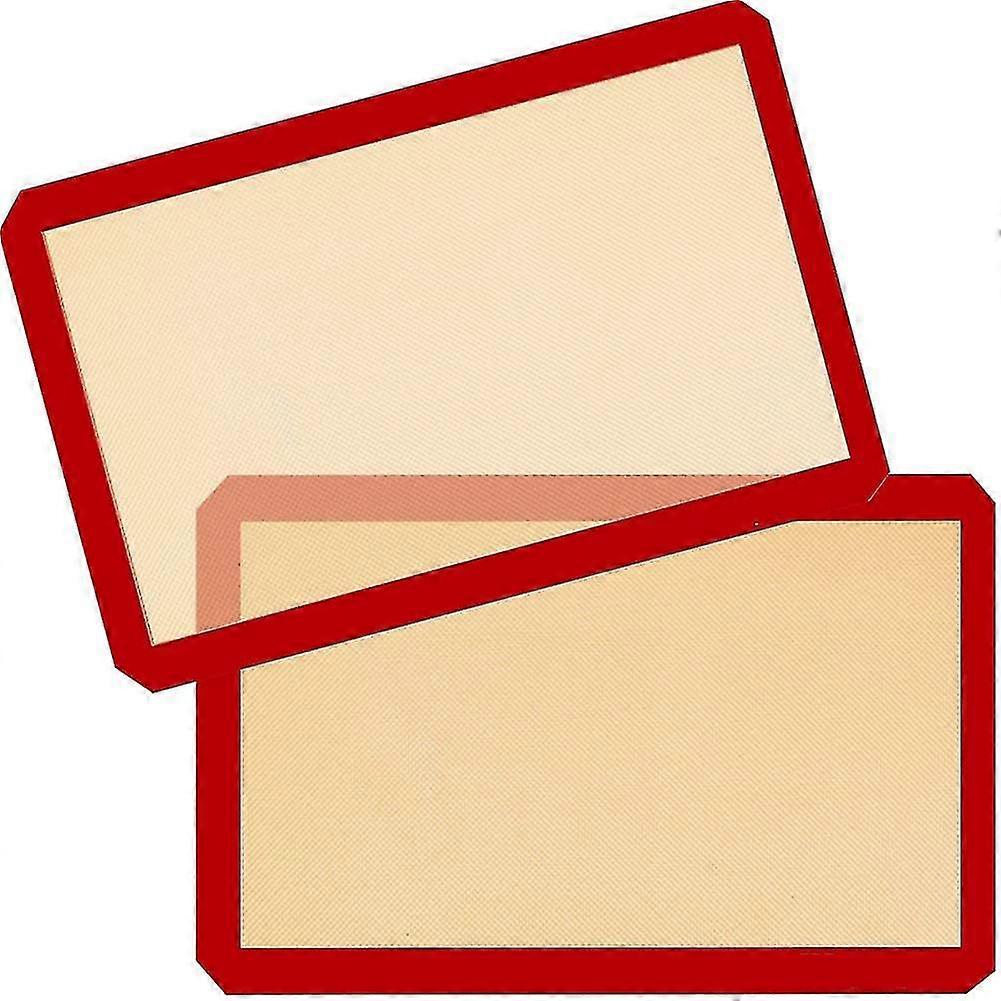 Cookie Sheet Liner Backmatten Pan Liners Gebäck Matte Silikon Wiederverwendbare halbe Shee