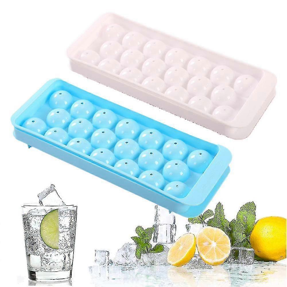 Small Round Ice Cube Tray Easy Release Circle Ice Cubefor Cocktail, Whiskey, Coffee
