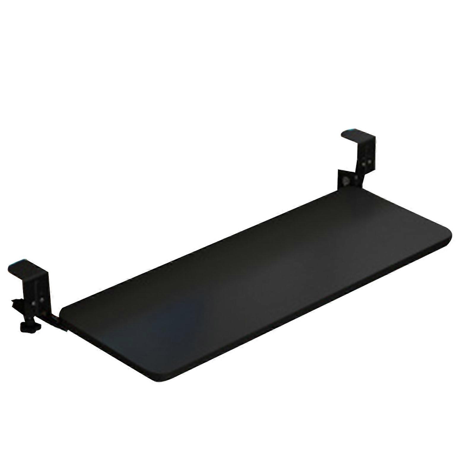 Tastatur Schiebetablett Punch Free Keyboard Stand Schublade Höhenverstellbarer Computer Schreibtisch Extender Schwarz YEMMA