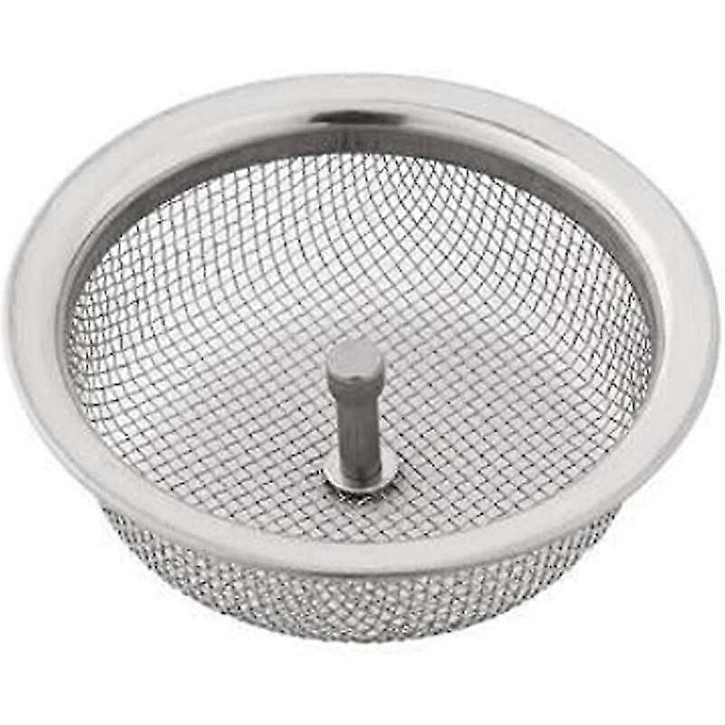 Stainless Steel Anti-clog And Anti-clog Kitchen Sink Filter Sink, Large Diameter 8.3cm