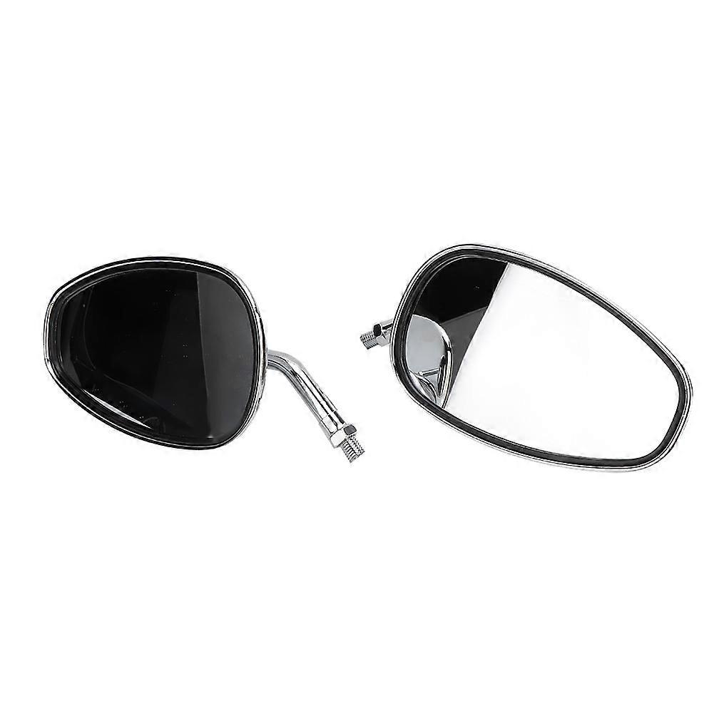 1Pair Electic Mobility Scooter Rear View Glass Reflective Mirror Modified Accessory