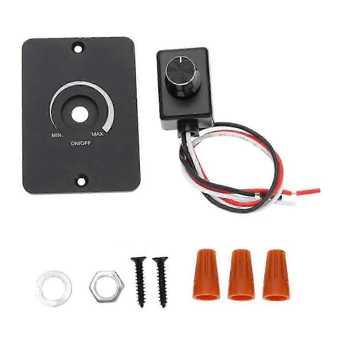 Compatible PWM Light Dimmer with Rotary Knob for Easy Installation RV Experience 12V Light Dimmer