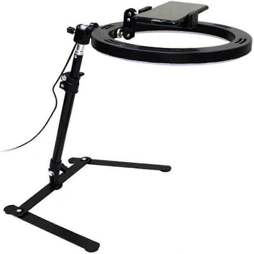 10 inch dimmable LED ring light with stand and phone holder