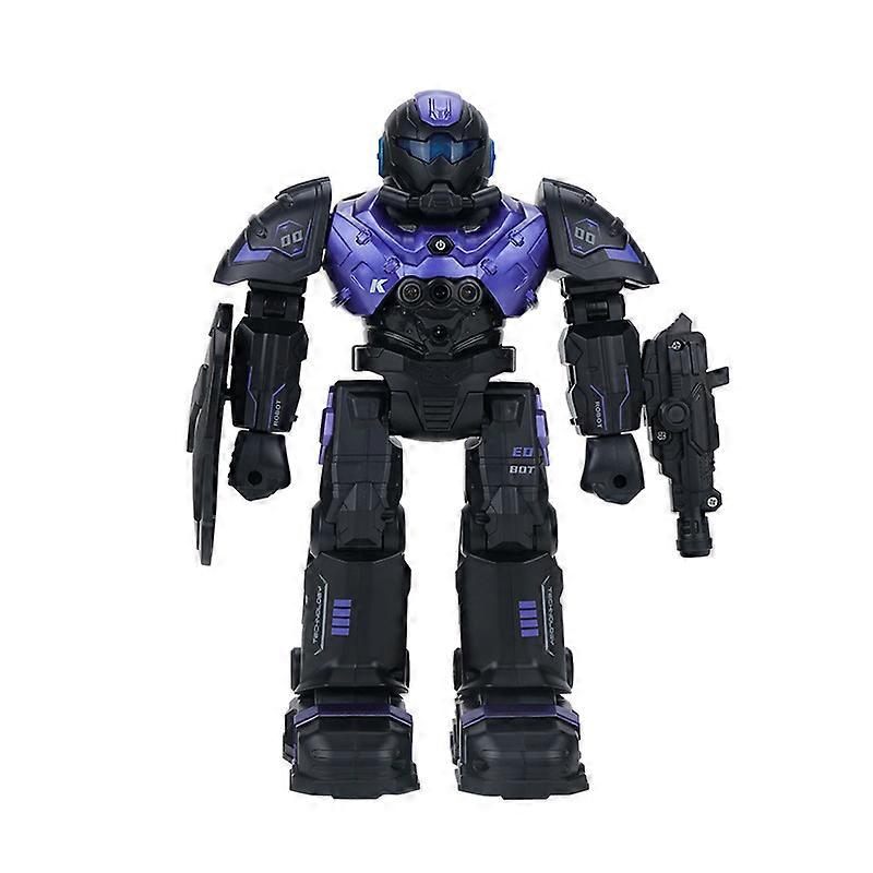 Remote control RoboCop model can fire bullets intelligent programming robot toy