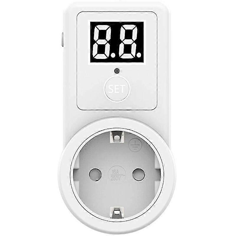 10A Countdown Display Two Digits Count Up Timer Electric Phone Time Control Kitchen Timer Vehicle Socket Charging EU 1pcs