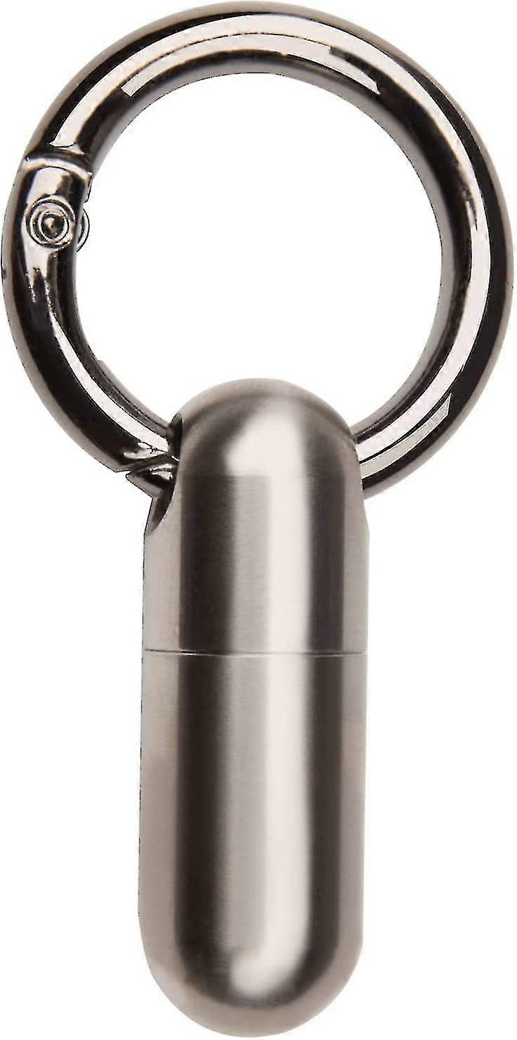 Pill Holder Keychain-titanium Keychain Pill Holder-waterproof Pill Container-keychain Pill Case Small Edc Gadgets For Purse Or Pocket, Tiny