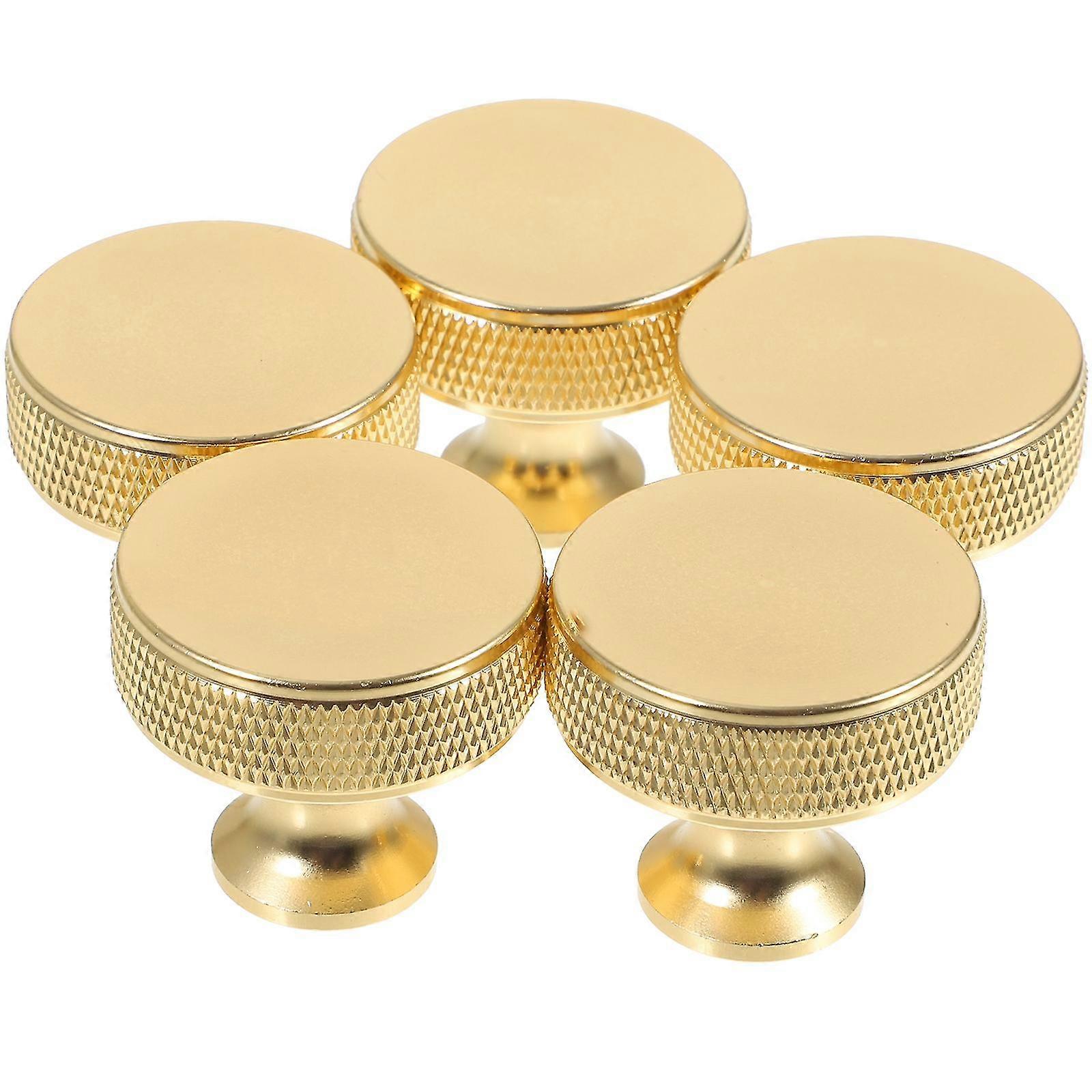 5pcs Door Handle Dresser Pull Modern Round Pull Handle Replacement Cabinet Pull