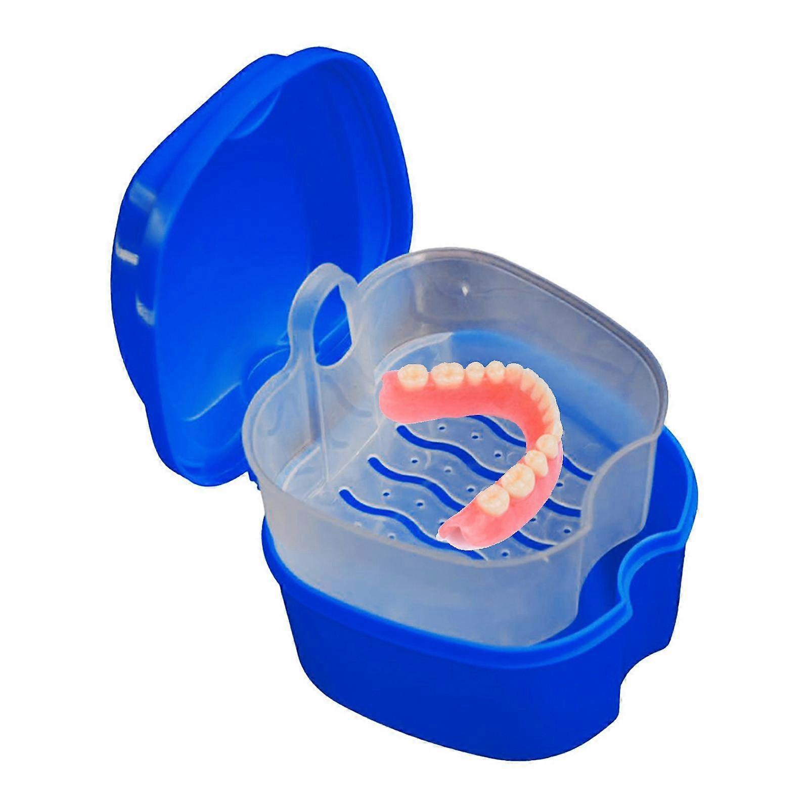 Apple Shape Denture Bath Box Case