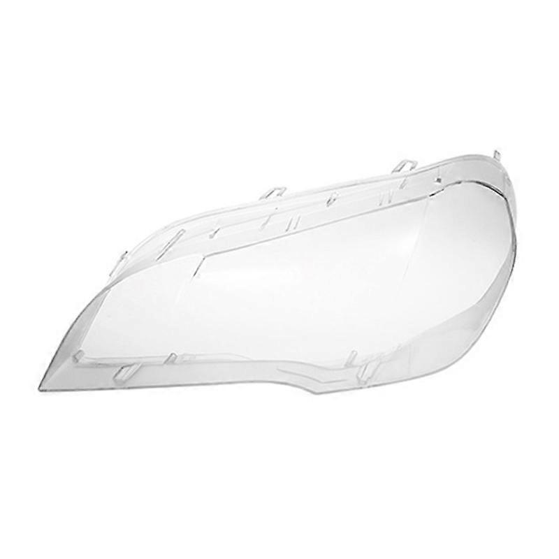 Car Clear Headlight Lens Cover Replacement Head Light Lamp Shell Cover For- X5 E70 2008-2013 Left