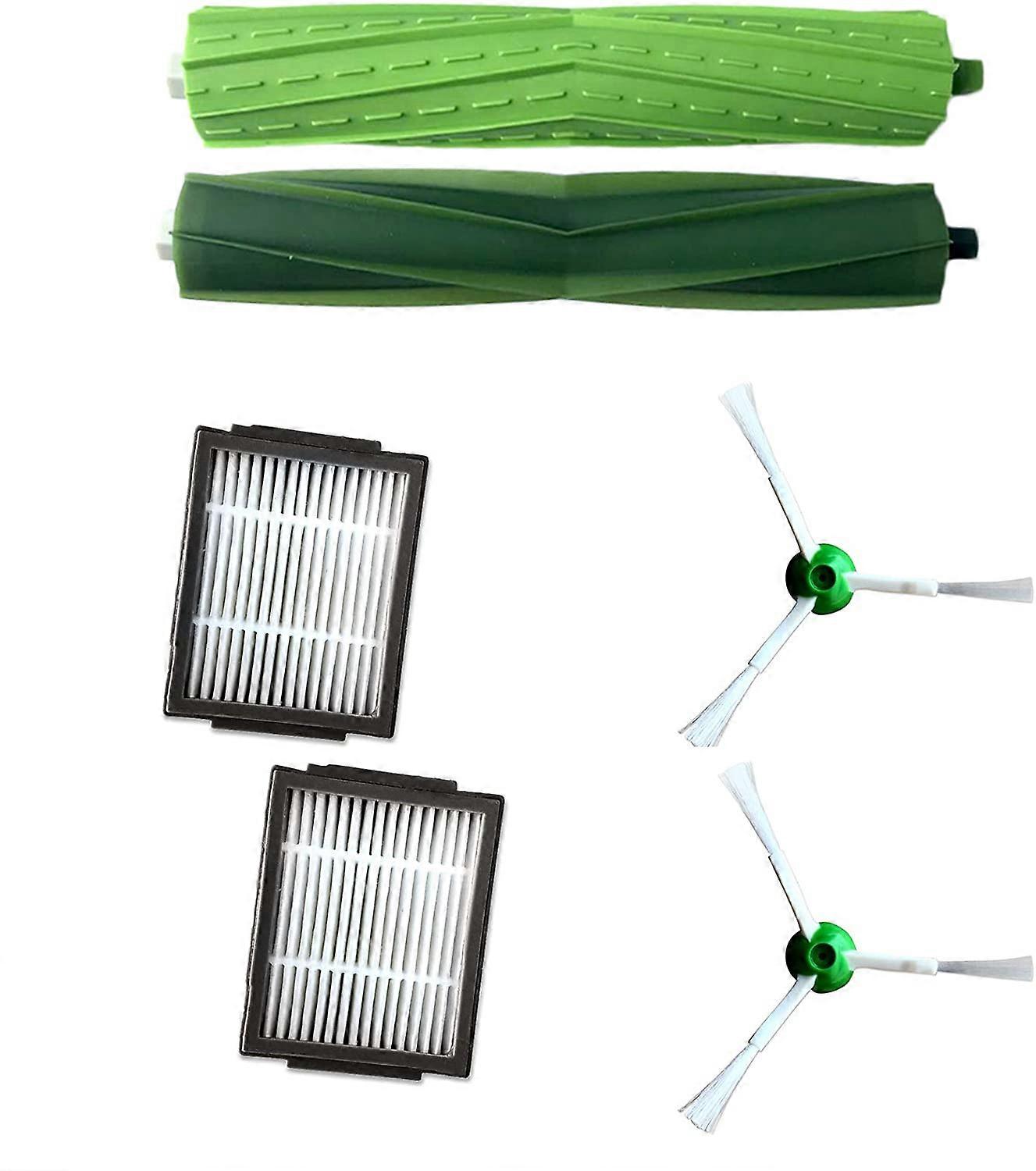 Fong Replacement Accessories Kit for iRobot Roomba Series I iRobot i7 E5 E6 Filter, Main Brush and Side Brush Customizable