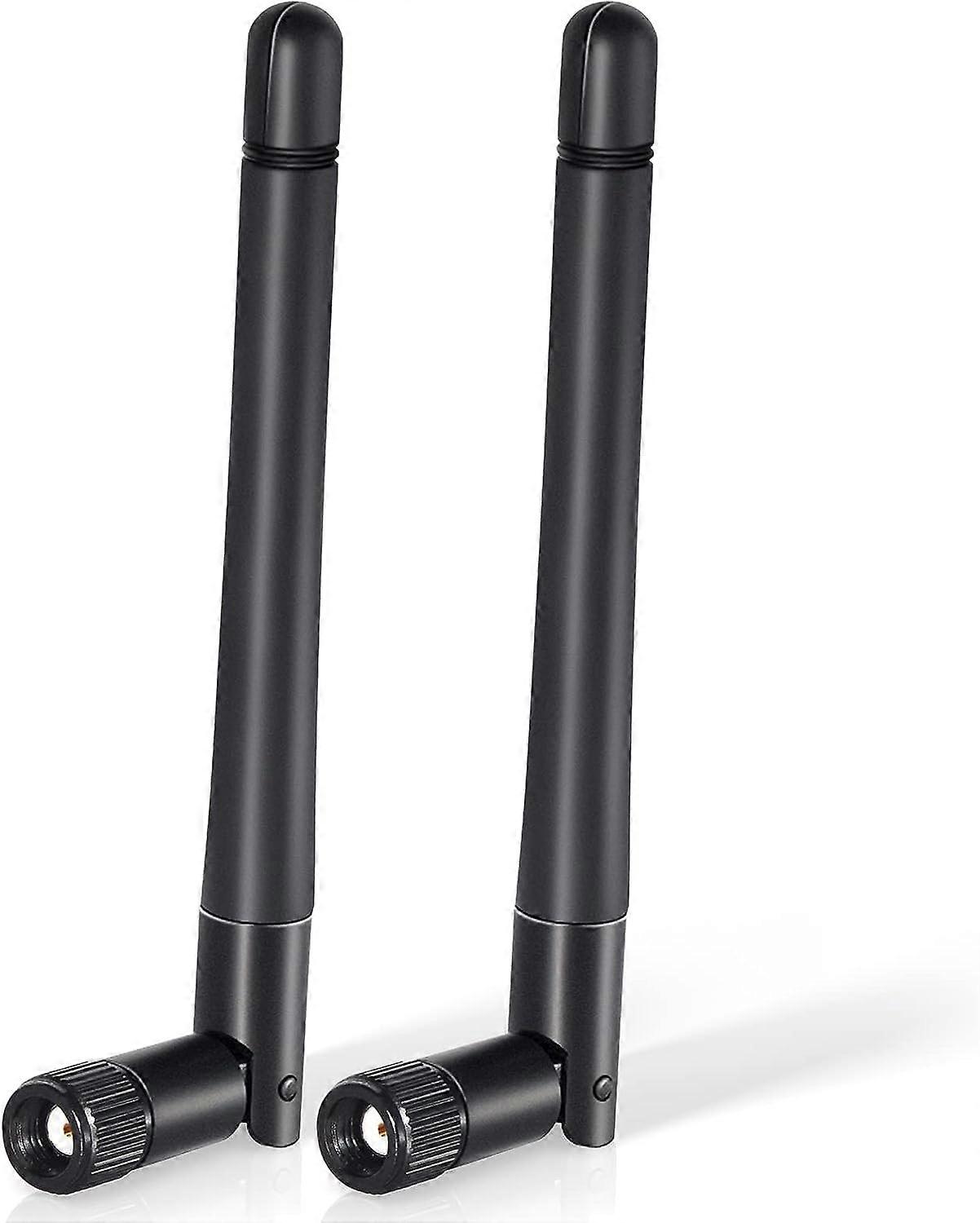 Antenă WiFi RP-SMA Antenă WiFi 2.4GHz 5GHz 5.8GHz 3dBi MIMO RP-SMA Antenă tată (pachet de 2) pentru WiFi Router Wireless Card USB Adapter USB