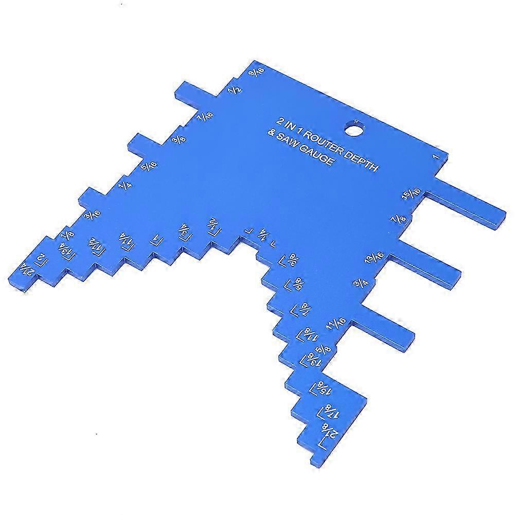 Aluminum Alloy 2 in 1 Measuring Ruler for Woodworking and Engraving with Circular Saw Ruler