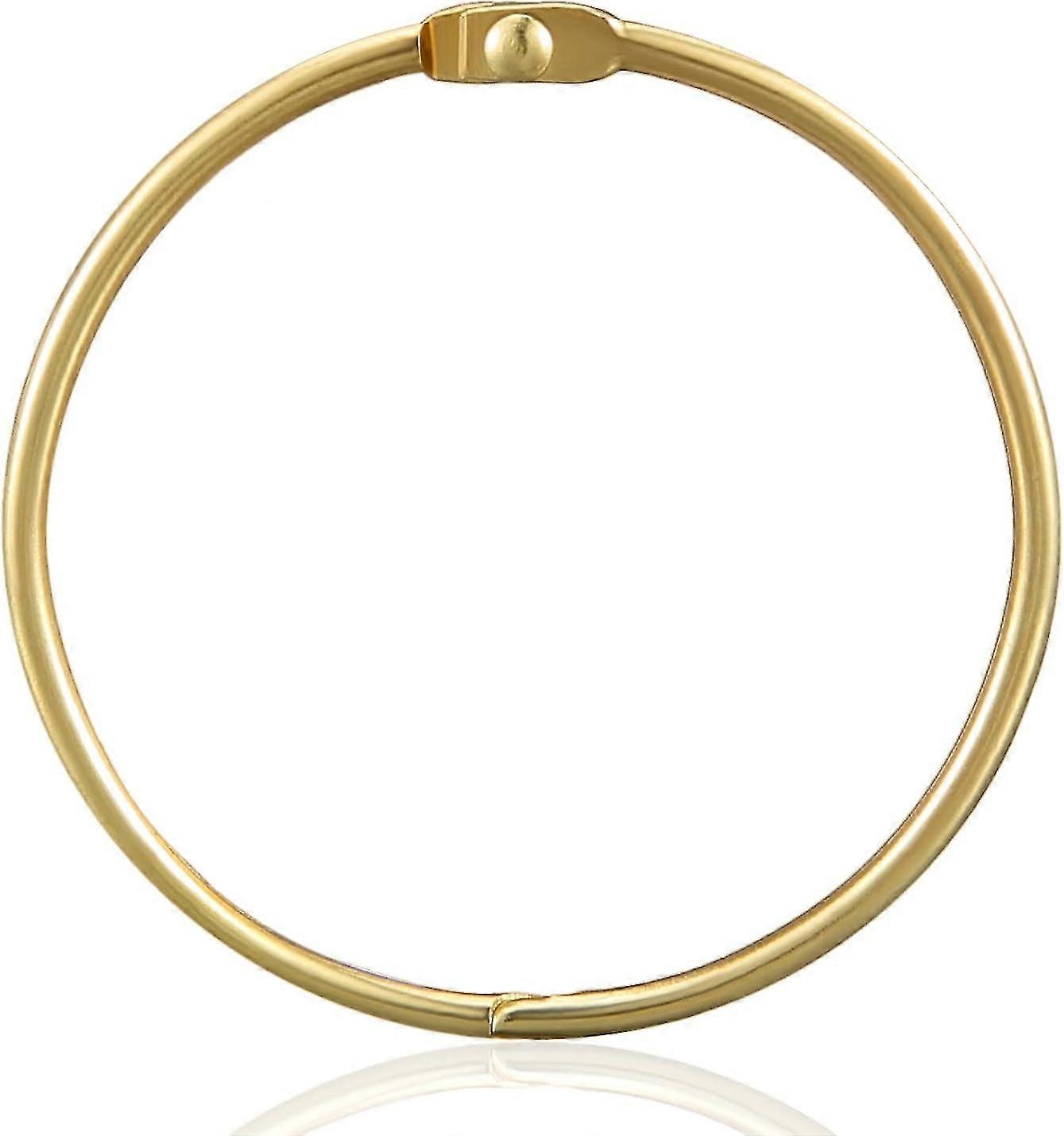 Rustproof Gold Shower Curtain Rings (set Of 24)