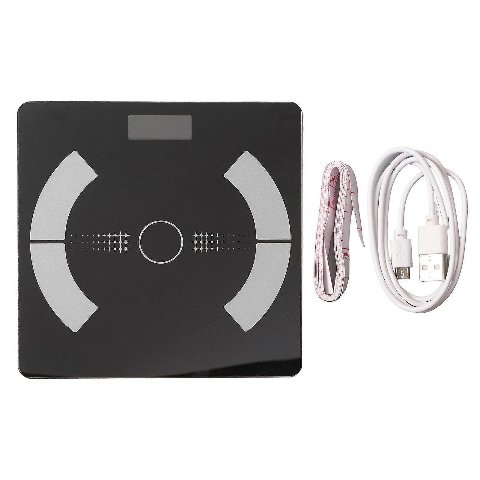 Smart Scale Energy Saving Accurate Composition Digital Bluetooth Rechargeable Body Fat Scale for Body Weight