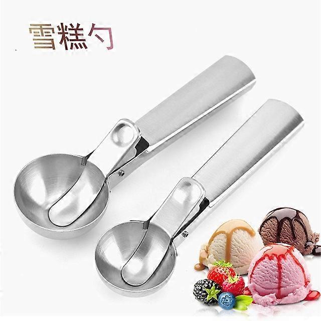 Ice Cream Scoops Cream Dipper Stacks Ice Cream Digger Non-Stick Fruit Spoon Ice Ball Maker Watermelon Ice Cream Spoon Tool