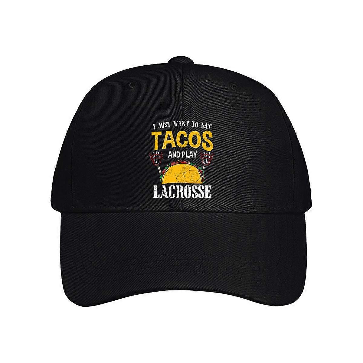 Tacos Och Lacrosse Baseball Keps