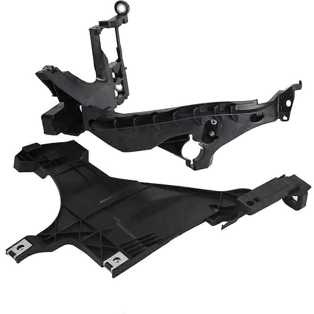 Left Front Bumper Headlight Bracket & Headlight Base Plate for A4 B8 2013-2016, 8T0941453B 8K0805607B