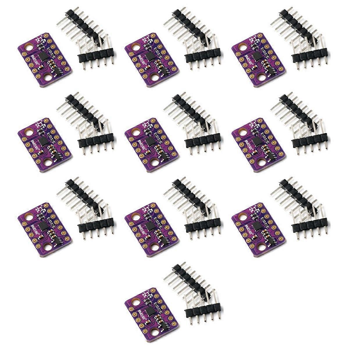 10Set BMI160 -BMI160 6DOF 6-akset hastighed gyro tyngdekraft accelerometer sensor modul IIC I2C SPI kommunikationsprotokol 3-5V