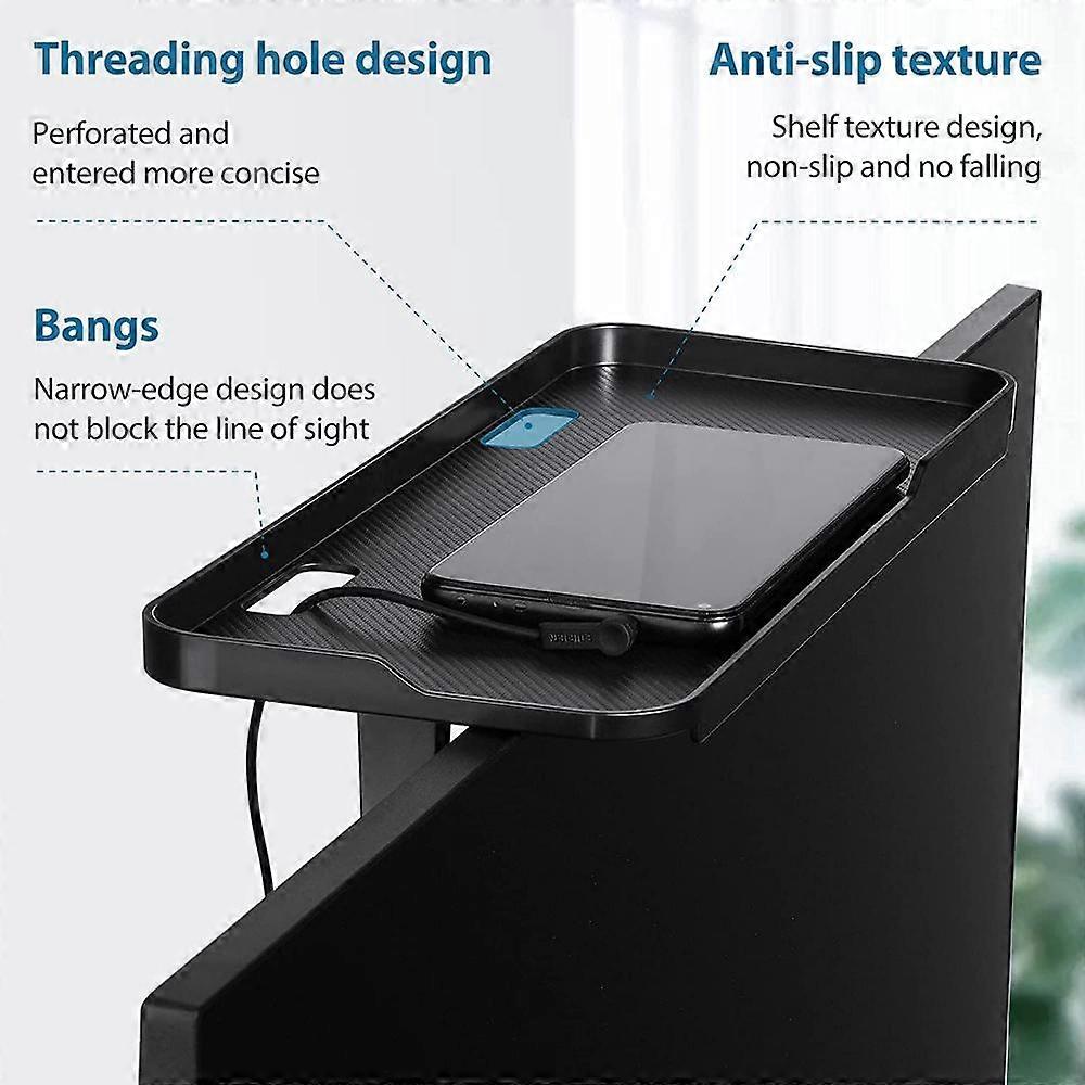 TV Screen Top Storage Shelf Monitor Organizer Rack Holder Practical Home Storage Computer Office Multi-functional Organizer