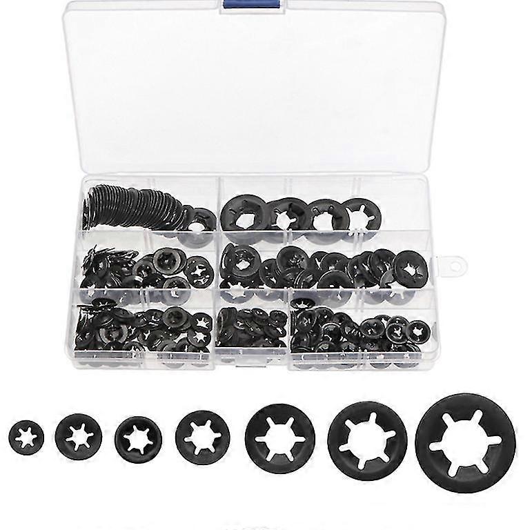 340 Piece Lock Washers Steel Lock Washers Quick Lock Washers