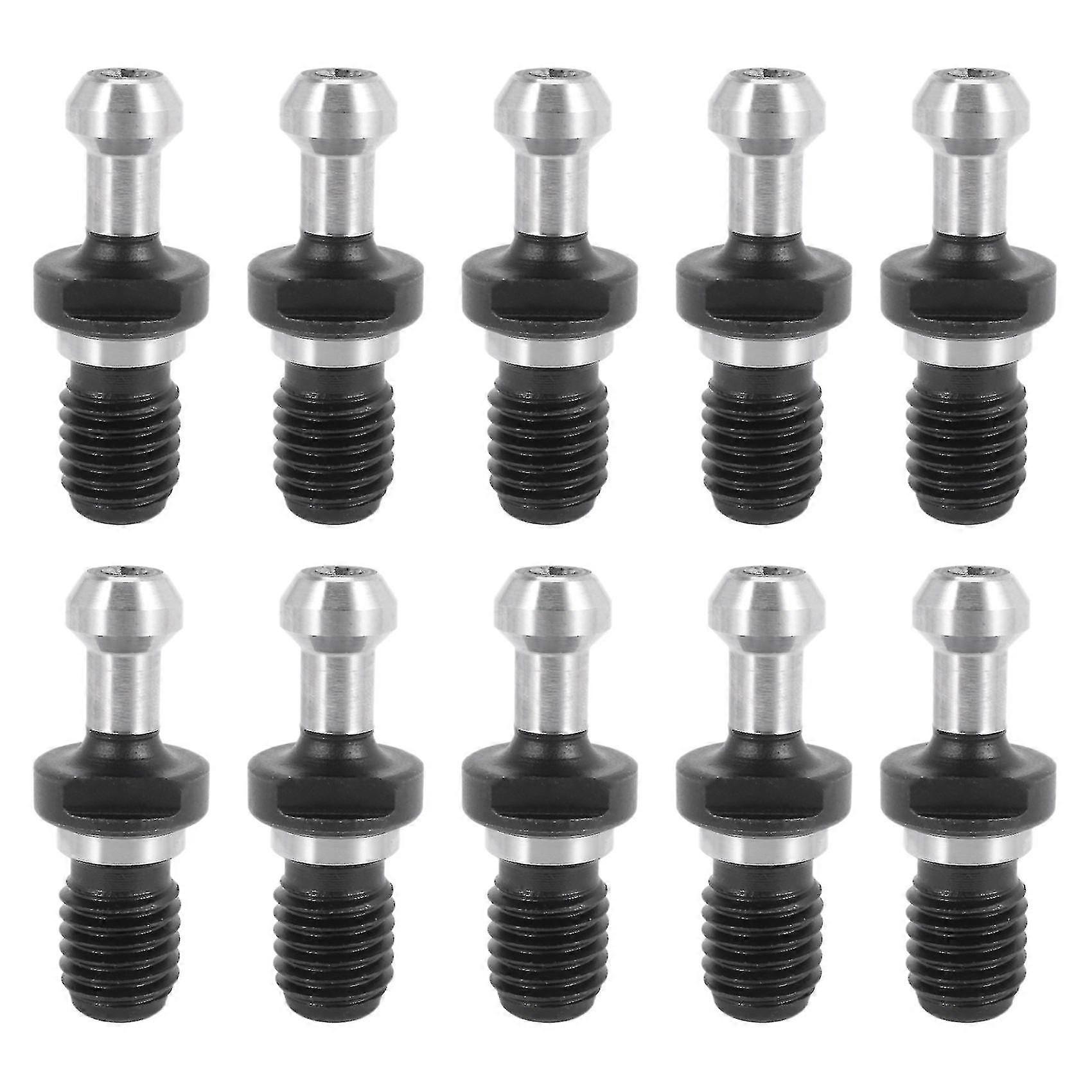 10pcs Bt30 X 45 Degree M12 Pull Stud Fixed Knob Cnc Milling Machine
