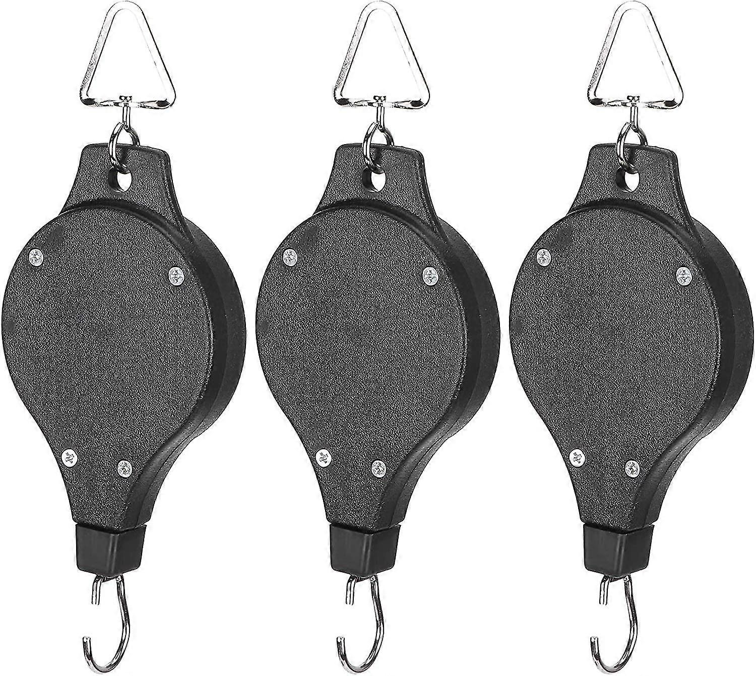Pulley Hook, Garden Retractable Hanger Pot Baskets Pulley Hook 20-90cm