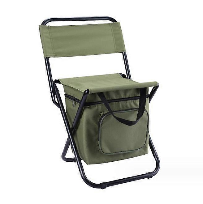 Portable Foldable Camping Chair, Lightweight Backrest Folding Chair Seat